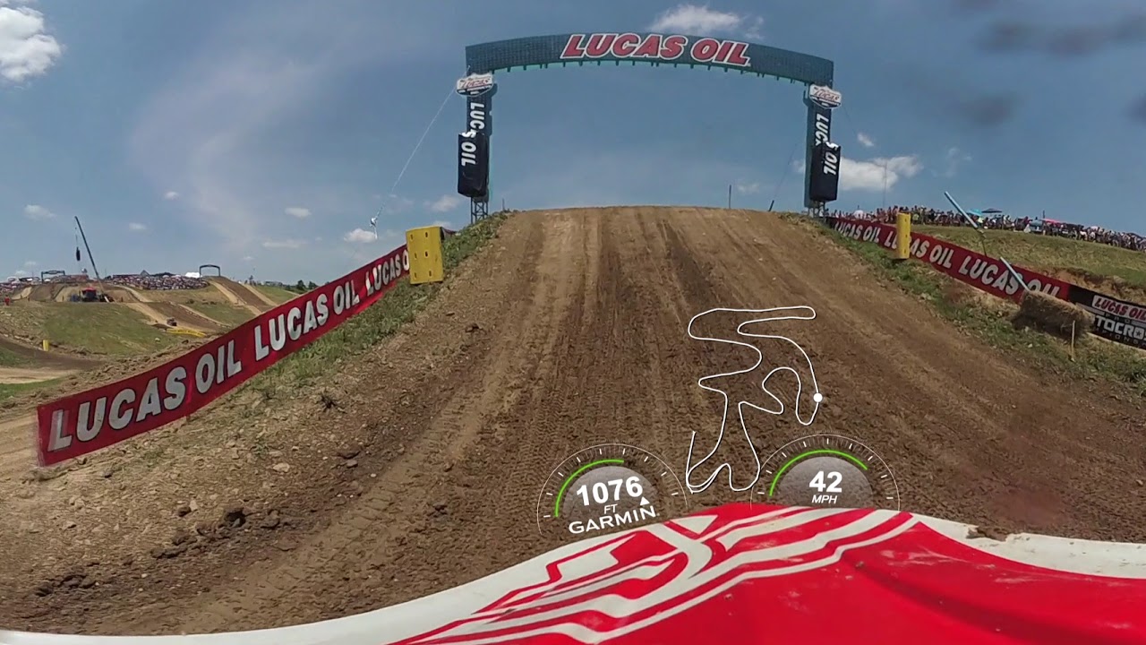 High Point 2018: Onboard with Blake Baggett (Moto 1)