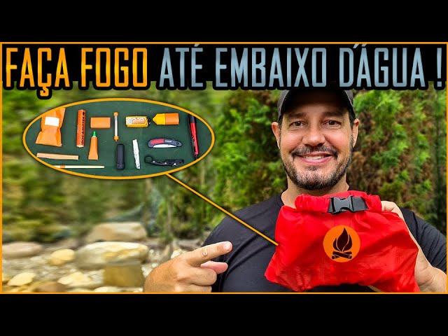 Kit Sobrevivencia Completo Tatico Survival 8 em 1 - Eco Caça e Pesca