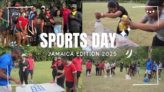 SPORTS DAY IN JAMAICA (2025) BEST TEAM BUILDING ACTIVITY || HOPE GARDENS. Lyming with Latoya