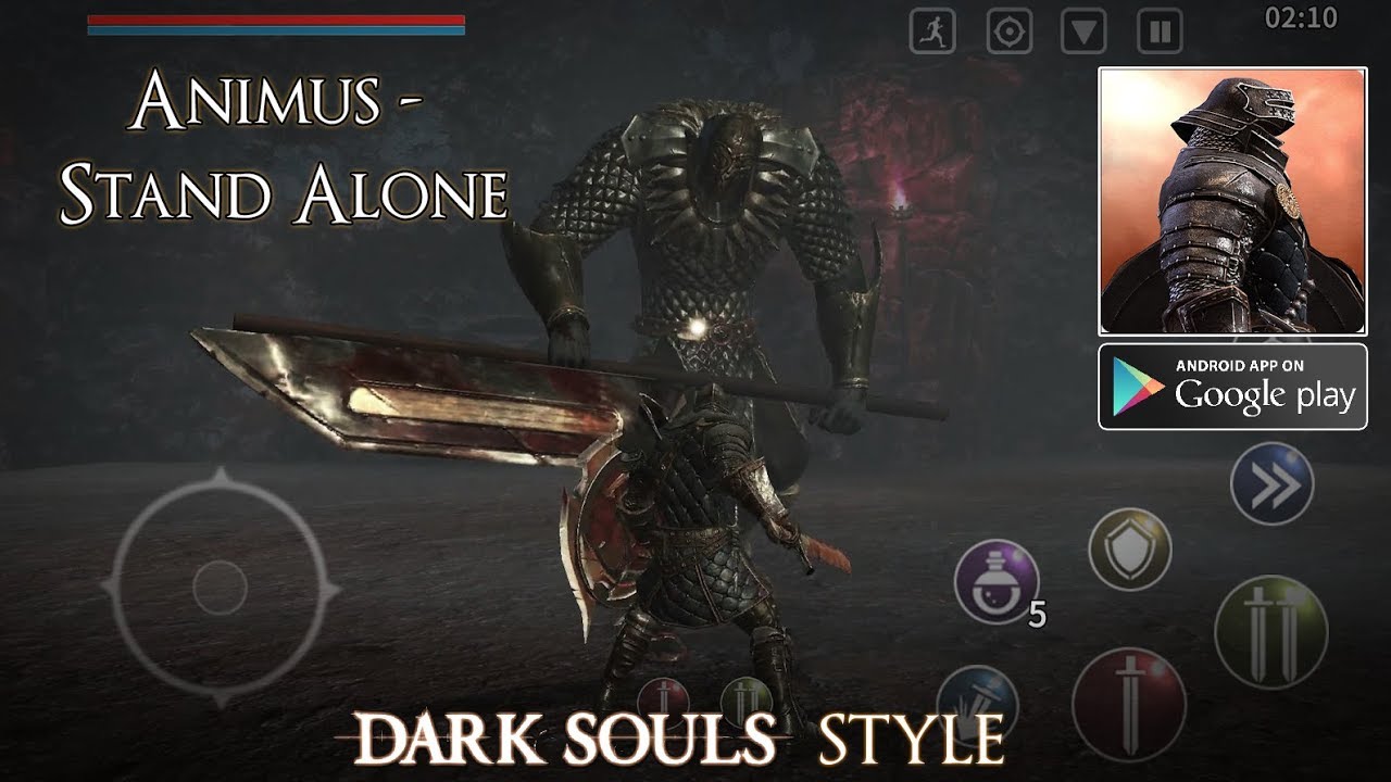 Dark Souls Style Game Animus Stand Alone Gameplay Android YouTube