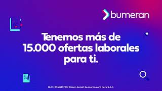 El trabajo que siempre soñaste está en Bumeran
