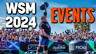 World's Strongest Man Release the 2024 Events | Strongman News