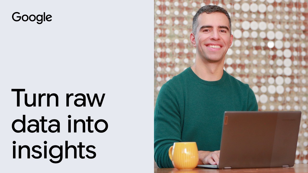 Thumbnail — Analyze spreadsheets and data with AI (Google AI tutorial)