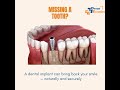 Missing a Tooth? Dental Implants in Mohali | Restore Your Smile Naturally