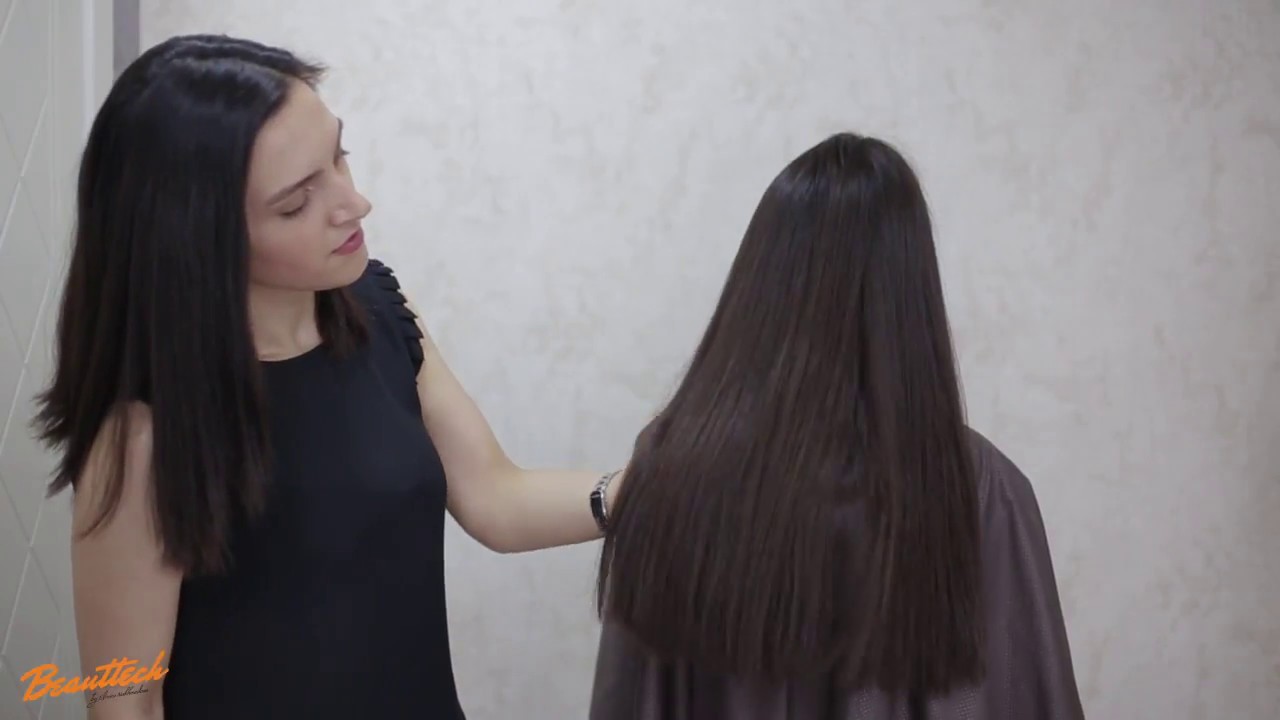 Hot scissors haircut by Lutviyya Chobanova/Beauttech YouTube