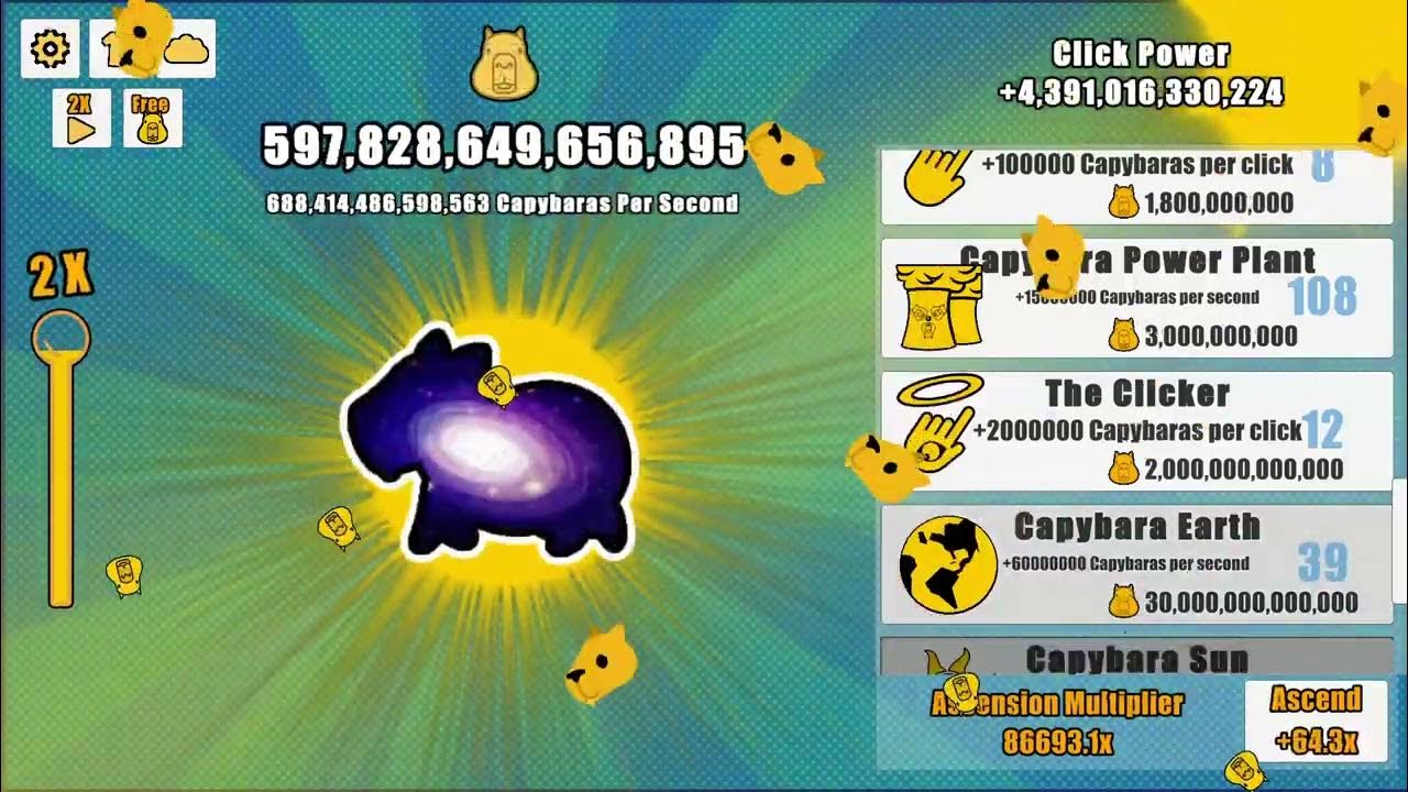 CAPYBARA CLICKER free online game on