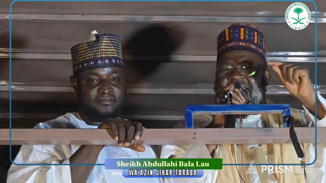 WA'AZI DAGA GARIN IWARE JIHAR TARABA