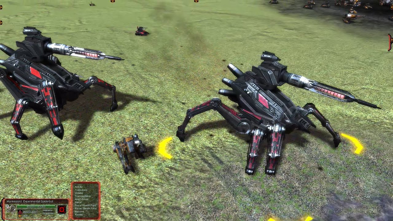 Cybran vs Nomads - AI vs AI Battle - Supreme Commander Forged Alliance