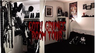 🕷 Goth Grunge Room/Closet Tour 🕷