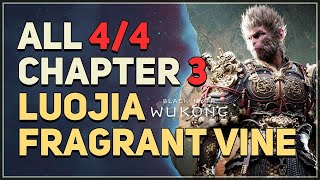 All Chapter 3 The New West Luojia Fragrant Vine Locations Black Myth Wukong