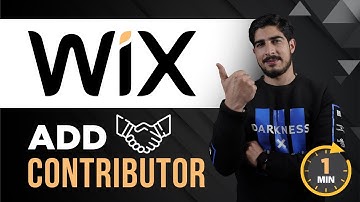 How To Add Contributor In Wix 2025 | Wix Invite Contributor | Wix Collaboration