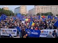 Efectul Simion: Miting masiv pro-UE. "Imnul golanilor" răsună din nou în Piaţa Victoriei