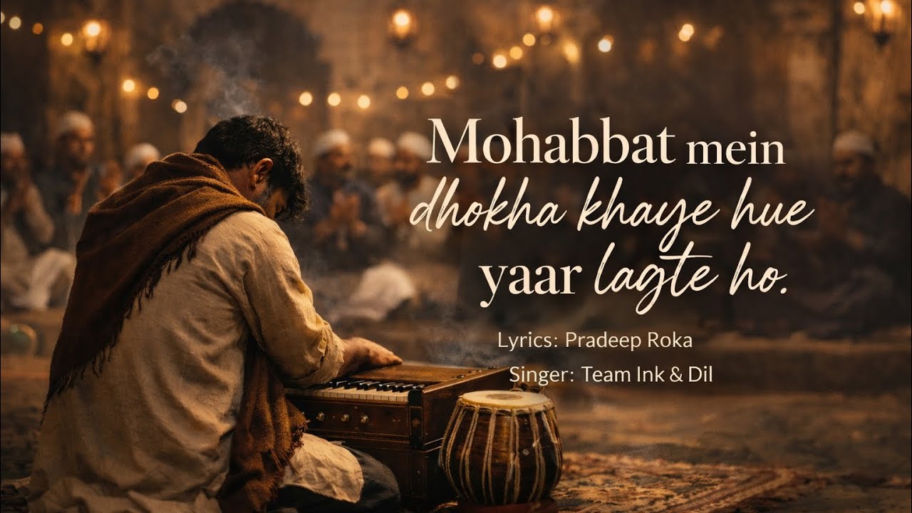 Mohabbat Mein Dhokha Khaye Hue Yaar Lagte Ho |  Pradeep Roka | Team Ink & Dil | Soulful Qawwali