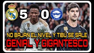 🚨💥¡GOLEADA Y MANITA DEL MADRID CON UN VINI DEMOLEDOR Y UN GRAN COURTOIS!