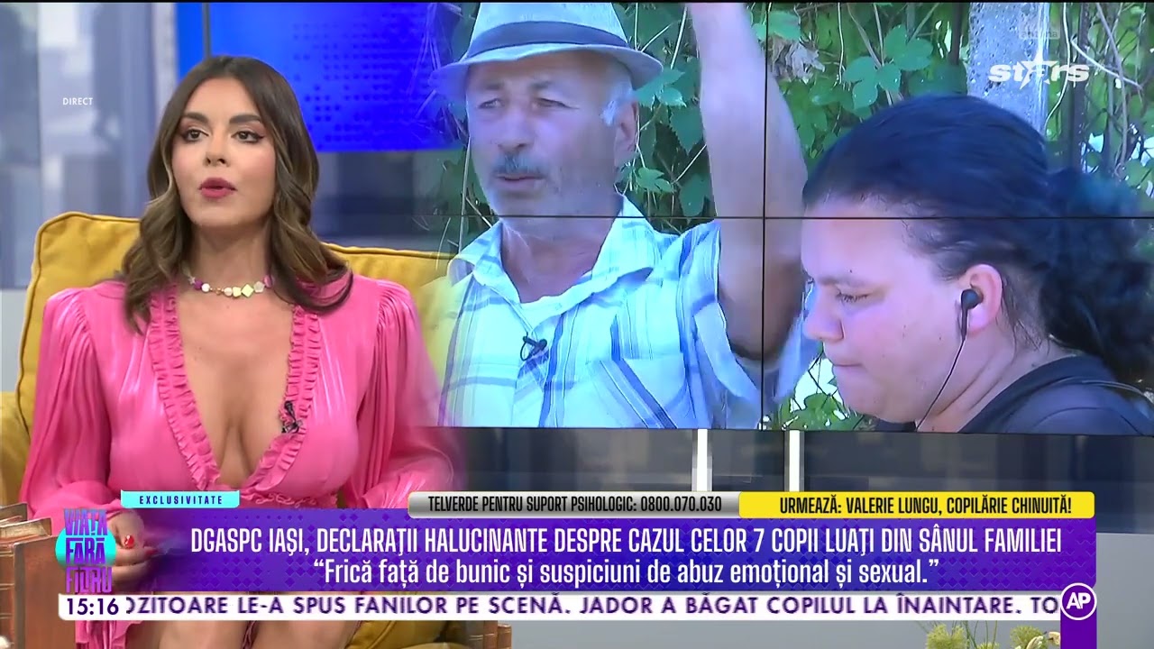 DGASPC Iași, declarații halucinante despre cazul celor 7 copii luați din sânul familiei