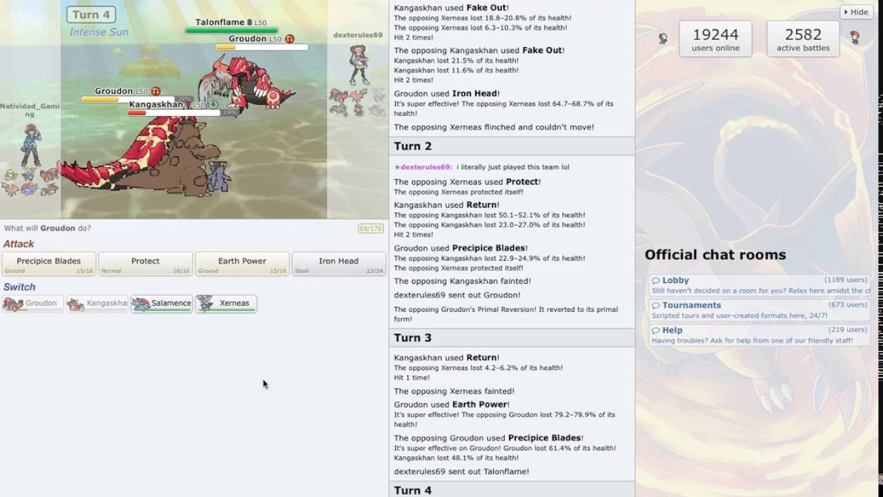 Pokemon Showdown VGC2016