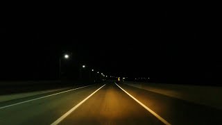 ASMR Highway Driving at Night (No Talking, No Music) - Yeongdeok to Seoul, Korea