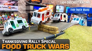 Food Truck War Thanksgiving RALLY Special Diecast Racing