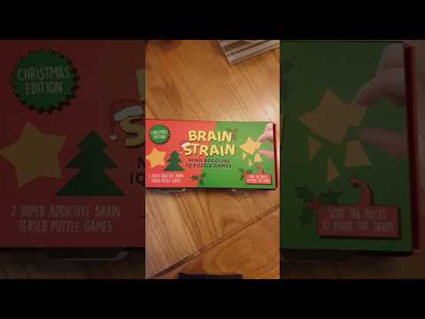 Fizz Creations Christmas Edition Brain Strain Christmas Tree Puzzle No 11 