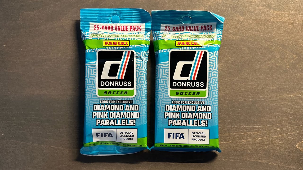 2023/24 Donruss Soccer 2x Retail Fat Pack Opening - Hidden Value 