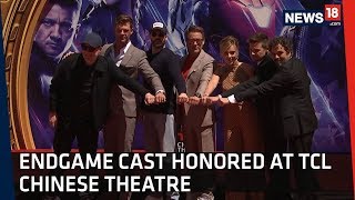 Avengers | Endgame Cast Honored With Handprint Ceremony At TCL Chinese Theatre