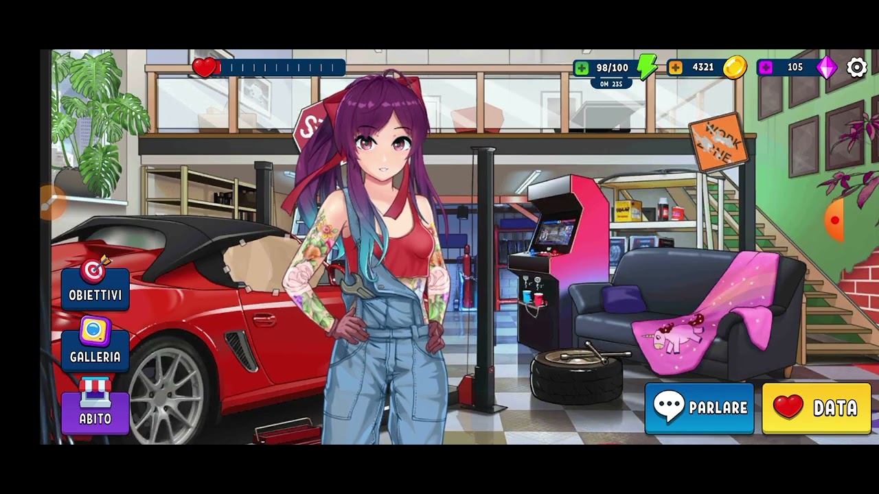 Anime girl life simulator game Free In-App Purchases MOD APK