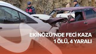 Eki̇nözü’nde Feci̇ Kaza: 1 Ölü, 4 Yarali