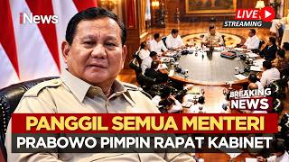 🔴BREAKING NEWS - Presiden Prabowo Panggil Semua Menteri, Pimpin Rapat Kabinet di Bogor (16/10)