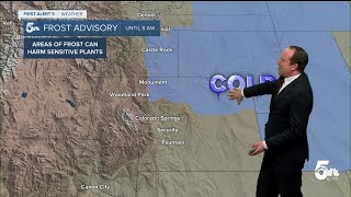 Frosty Wednesday morning will give way to a mild & breezy afternoon