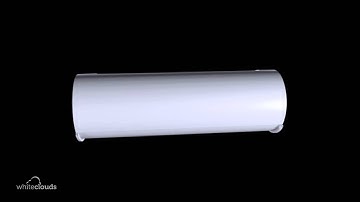 Hyperloop Support Pieces 3D Rendering