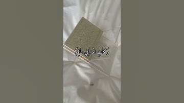 القرآن الكريم سوره مريم بصوت القارئ شريف مصطفى #القرآن_الكريم #شريف_مصطفى