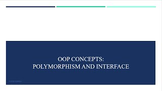 Lab 10: Polymorphism and Interface