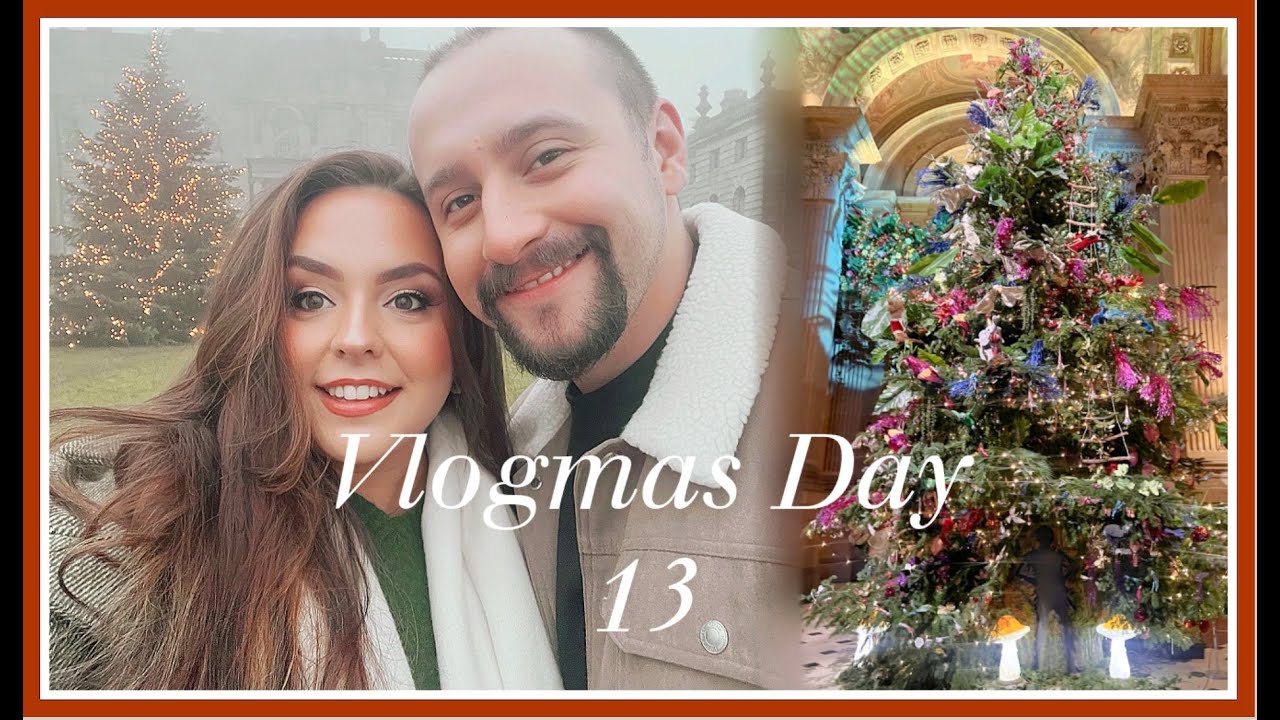 Vlogmas Day 13 | Castle Howard Christmas in Neverland York 2023 | Bella Italia Date & Marshmallows
