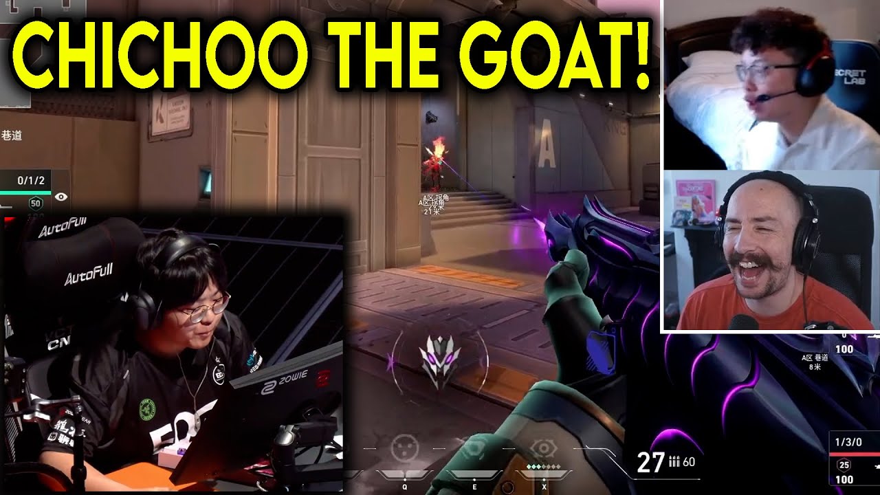 Sideshow Vct Shanks & Sideshow Reacts To EDG CHICHOO Insane 1v3 Against TEC In VCT ...