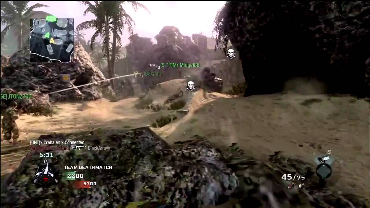 Black Ops: Random Clips- #1 How To Make A Guy Rage Quit