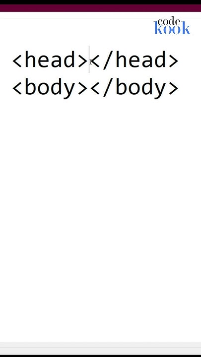 Do You What Is Head Tag In HTML YouTube do-you-what-is-head-tag-in-html-youtube