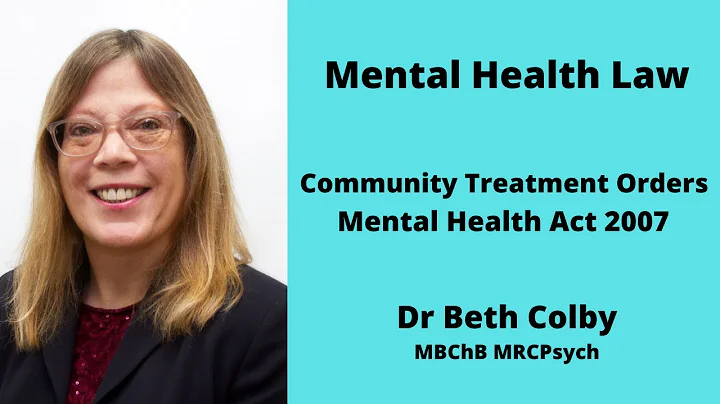 Community Treatment Orders for Psychiatric Patients