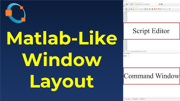 Change Octave Window Layout Like Matlab (Command Window and Script Editor Together)
