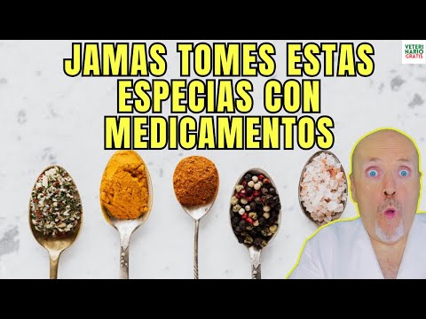 🆘 NUNCA TOMES ESTAS ESPECIAS SI A LA VEZ TOMAS ESTOS MEDICAMENTOS 🆘