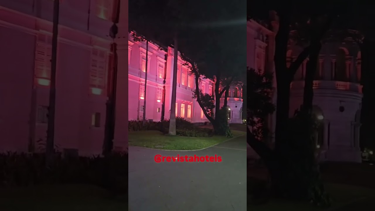 Visita à noite ao Palácio da Liberdade em Belo Horizonte #revistahoteis