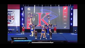 King University NCA College Nationals 2025 Intermediate Small Coed D2 - Finals 5th place