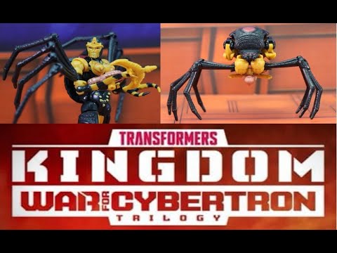 Hasbro F0670 Blackarachnia Transformer Cybertron Kingdom Action Figure for sale online