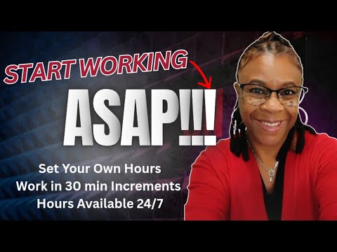 Pass Assessment Get Started Work Online Without The Normal Interview Process
