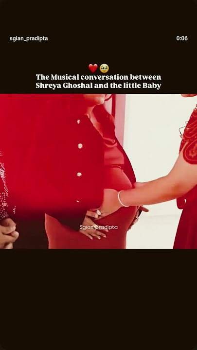 Shreya Ghoshal singing song for Unborn baby #playbacksinger #indiansinger