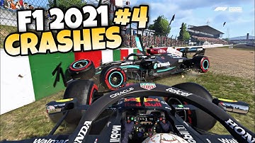 F1 2021 CRASHES #4