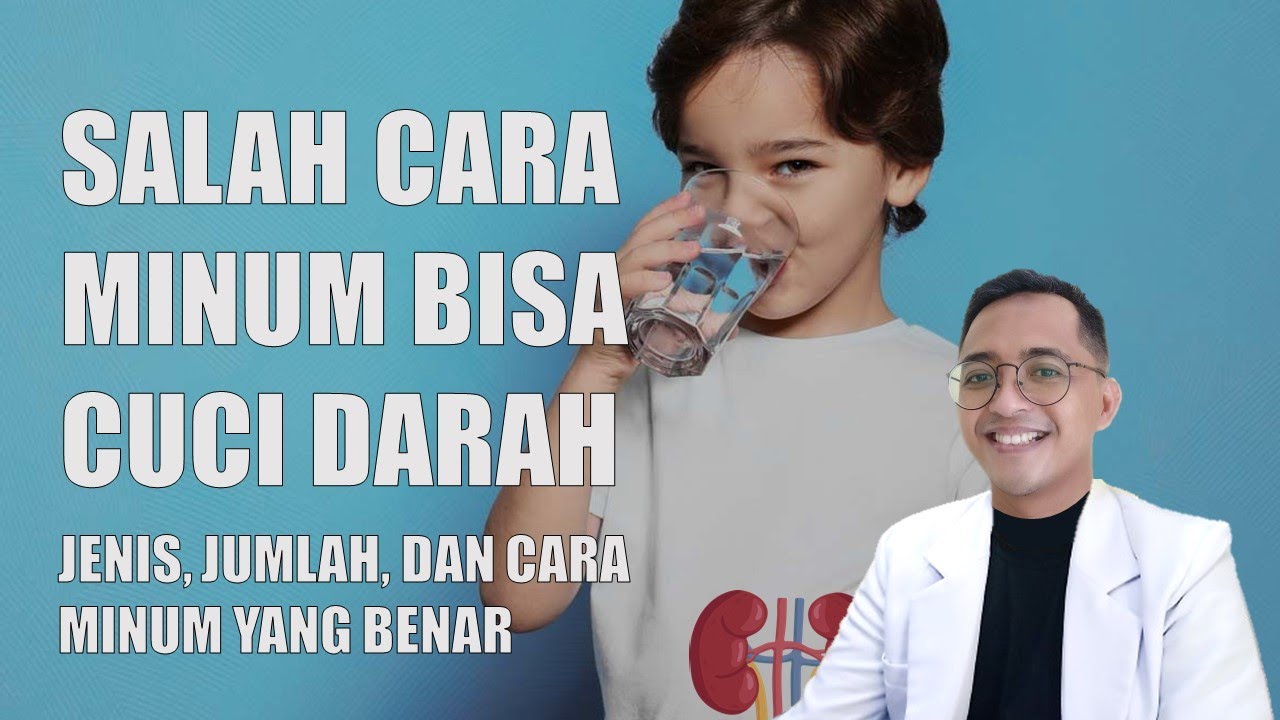 Salah Minum Berakibat Fatal! Gangguan Ginjal Mengintai!