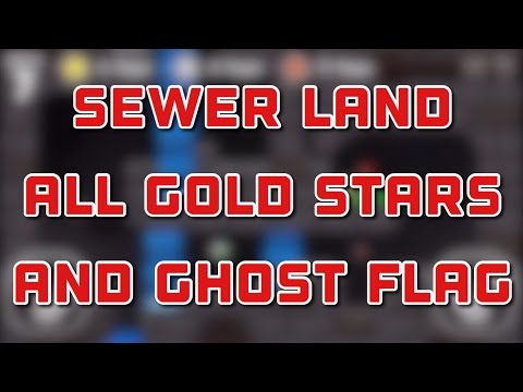 Flappy Golf 2 - Sewer Land - All Gold Stars and Ghost Flag