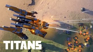 Planetary Annihilation: TITANS - 4vs4 Total Annihilation | Multiplayer Gameplay