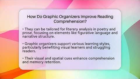 How Do Graphic Organizers Improve Reading Comprehension? - The Prose Path
