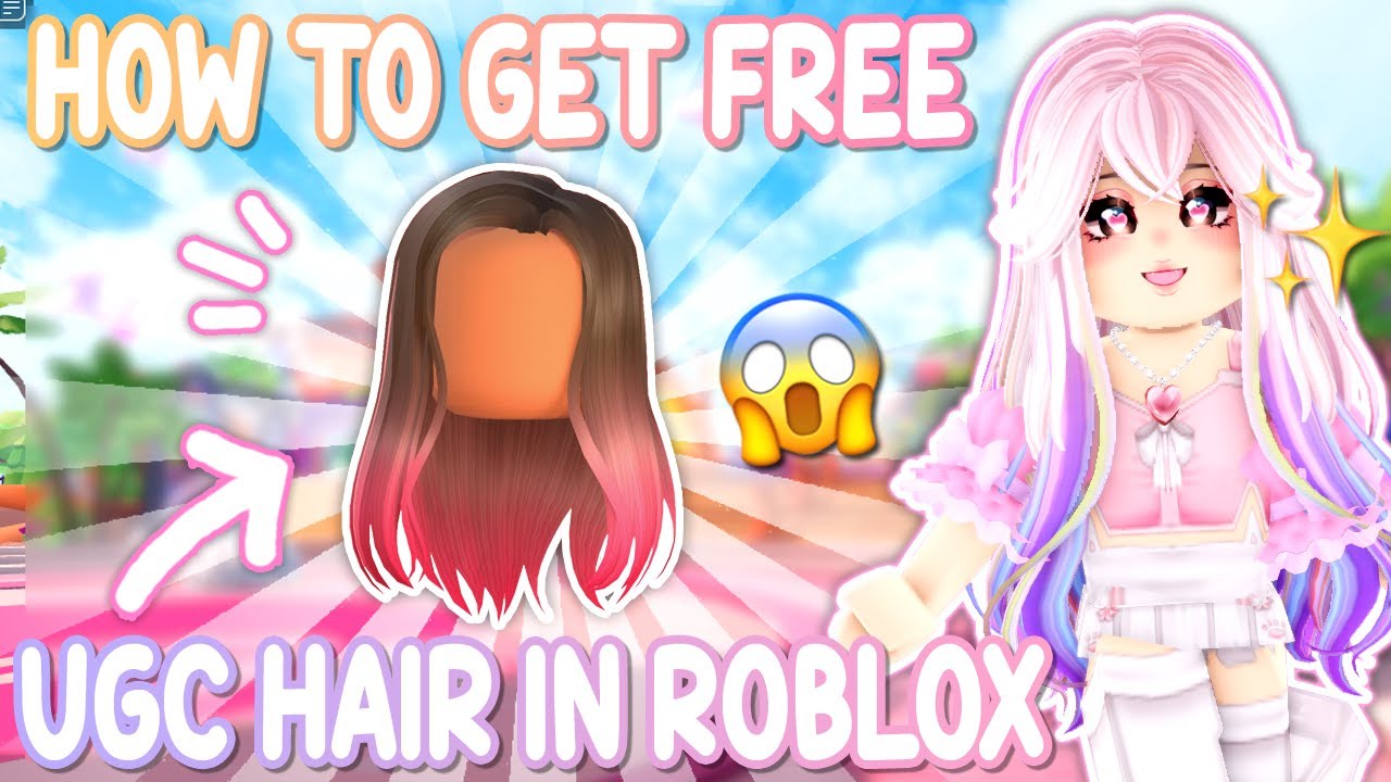 NEW HAIR FREE Available Now Roblox Sunsilk City FREE UGC Hair 